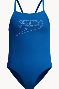 Girls Classic Logo One Piece