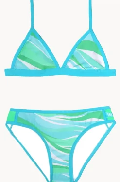 Girls Coastal Wave Tri Set