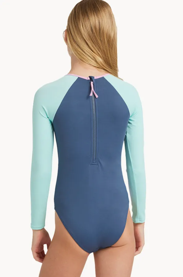 Girls Colorblock Sunsuit