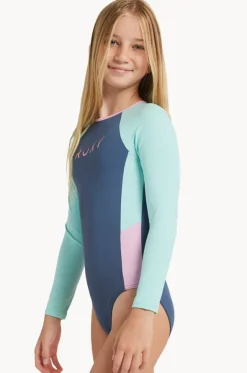 Girls Colorblock Sunsuit