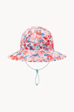 Girls Coral Sunhat