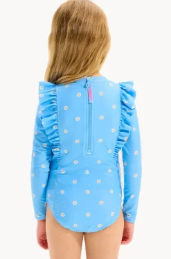Girls Daisy Chain Frill Sunsuit