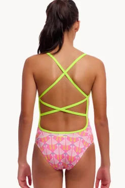 Girls Duck Duck Goose Strapped In One Piece