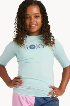 Girls Essential Short Sleeve Suntop