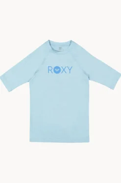 Girls Essential Short Sleeve Suntop