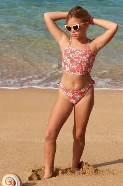 Girls Fab Floral Crop Set