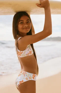 Girls Floral Horizon Bralette Set