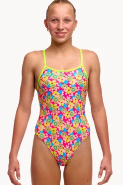 Girls Flow Blow Single Strap One Piece