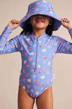 Girls Fruit Emoji Sunsuit