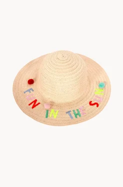 Girls Fun In The Sun Wide Brim Hat