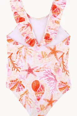 Girls La Mer Frill One Piece