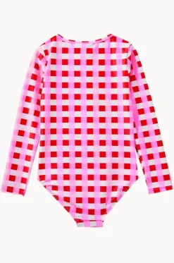 Girls Lollipop Check Sunsuit