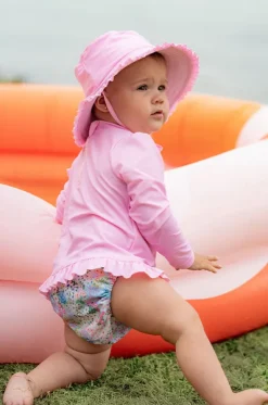 Girls Lula Aqua Nappy