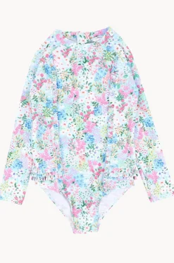 Girls Lula Long Sleeve Sunsuit