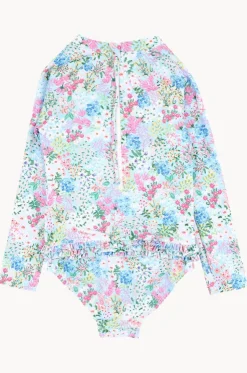 Girls Lula Long Sleeve Sunsuit