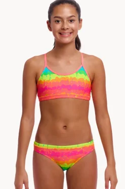 Girls Melting Mayhem Crop Set