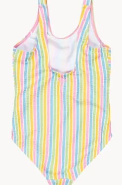 Girls Mirage Stripe One Piece