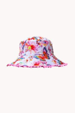 Girls Miss Aloha Reversible Sunhat