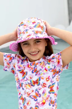 Girls Miss Aloha Reversible Sunhat
