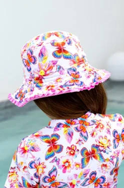 Girls Miss Aloha Reversible Sunhat