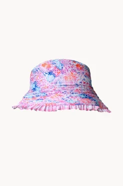 Girls Miss Cupcake Reversible Sunhat