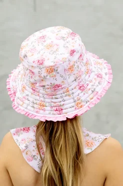 Girls Miss Rosie Reversible Sunhat