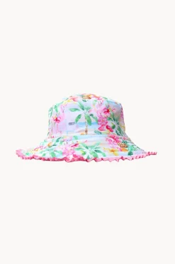 Girls Miss Vacay Reversible Sunhat