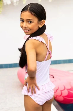 Girls Miss Vacay Tankini Set