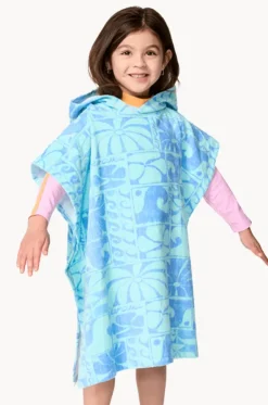 Girls Mixed Snap Hooded Towel