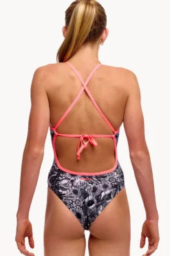 Girls Nights Rose Tie Me Tight One Piece