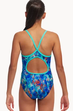 Girls Paint Press Diamond Back One Piece