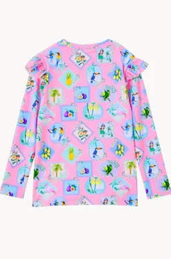 Girls Pink Resort Suntop