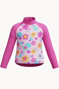 Girls Print Long Sleeve Suntop
