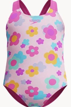 Girls Print One Piece