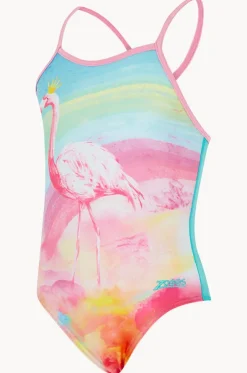 Girls Queeningo Cross Back One Piece