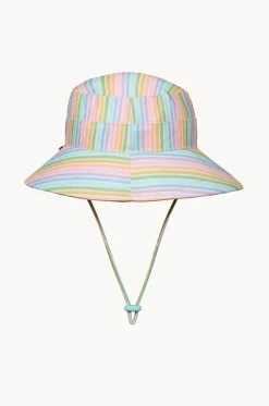 Girls Rainbow Classic Bucket Sunhat