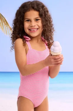 Girls Seersucker One Piece