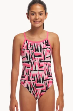Girls Sugar Hits Single Strap One Piece