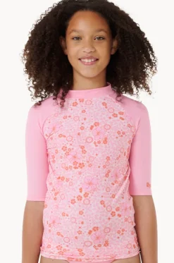 Girls Summer Sol Short Sleeve Suntop