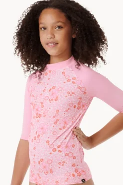 Girls Summer Sol Short Sleeve Suntop