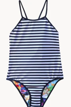 Girls Summer Vacay Reversible One Piece