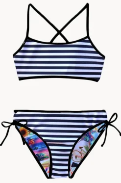 Girls Summer Vacay Reversible Crop Set