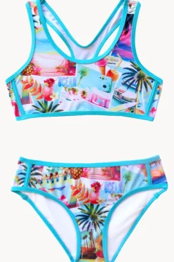 Girls Summer Vacay Sports Crop Set