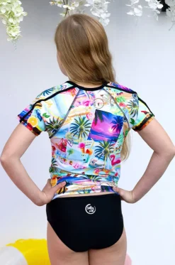 Girls Summer Vacay Suntop Set