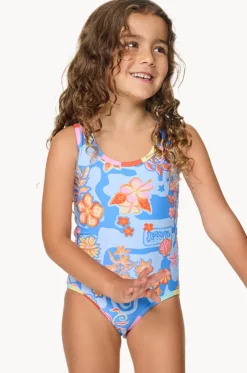 Girls Surf Magic Reversible One Piece