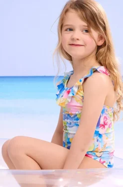 Girls Surrealism Frill One Piece