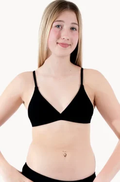 Girls Textured Fixed Tri