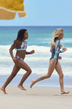 Girls Tropical Active Sunsuit