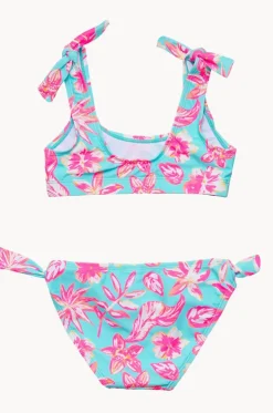 Girls Tropical Glow Crop Set