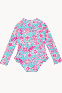 Girls Tropical Glow Sunsuit